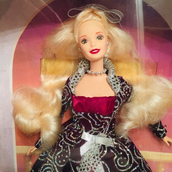 winter fantasy barbie 1996